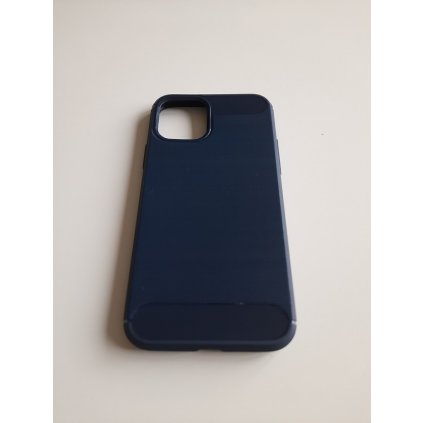 iPhone 11 Pro (5,8") zadné púzdro vzor Carbon modré