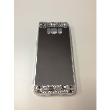 s8 plus zrkadlovy kryt strieborny