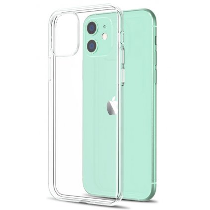 iPhone 12 (6,1") / iPhone 12 Pro (6,1") silikónové priehľadné púzdro