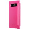 Samsung Galaxy Note 8 púzdro Nillkin Sparkle ružové bok