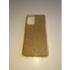 Samsung Galaxy A72 trblietavé púzdro zlaté  ochranné sklo ZADARMO