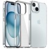 iPhone 15 Pro Max zadné silikónové púzdro priehľadné