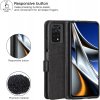 Poco X4 Pro 5G púzdro book FOLUU čierne PREsmartfon.sk