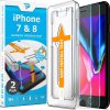 iPhone 7 / 8 / SE 2020 / SE 2022 ochranné sklo s aplikátorom v balení 2ks skiel PREsmartfon.sk
