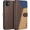 iPhone 12 Mini púzdro book Elesnow Hnedé