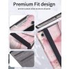 iPad 10,2" 7 / 8 / 9 2019 / 2020 / 2021 otočné púzdro Smart book ružový mramor PREsmartfon.sk