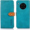 Huawei Nova 8i / Honor 50 Lite kožené púzdro tyrkysové PREsmartfon.sk