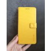 Xiaomi Redmi Note 11 / Redmi Note 11S kožené prešívané púzdro žlté PREsmartfon.sk