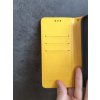 Xiaomi Redmi Note 11 / Redmi Note 11S kožené prešívané púzdro žlté PREsmartfon.sk