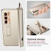 Samsung Galaxy Z fold 5 Luxusné zlaté púzdro s dotykovým perom