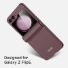 Samsung Galaxy Z Flip 5 kryt vínovo červený s ochranným sklom PREsmartfon.sk