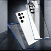 Samsung Galaxy S23 Plus magnetické púzdro 360° celotelové s kovovým rámom modré PREsmartfon.sk