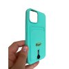 iPhone 13 / 14 púzdro Card tyrkys PREsmartfon.sk
