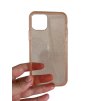 iPhone 11 Pro priehľadné zadné púzdro trblietavé ružové PREsmartfon.sk