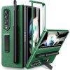 Samsung Galaxy Z Fold 4 elegantné púzdro s držiakom pre pero zelené PREsmartfon.sk