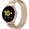Samsung Galaxy Watch Active / Active 2... kovový remienok zlato-ružový 20mm PREsmartfon.sk