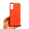 s21 plus silikon oranzovy kryt