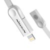 USB kábel Nillkin Plus - Micro USB a Lightning biely 2