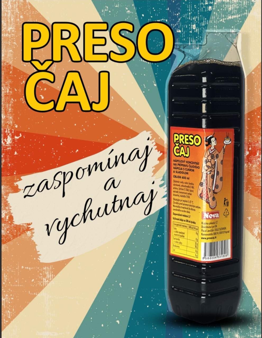 Váš obľúbený preso čaj je späť!