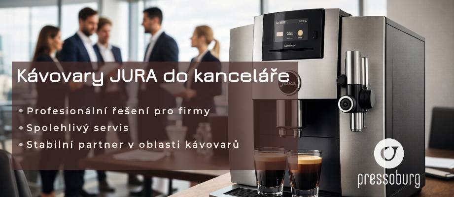 Kávovar JURA v kanceláři