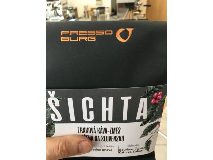 PRESSOBURG zrnková káva Šichta (hmotnosť 1400g (Gastro balenie-zálohovaný obal))
