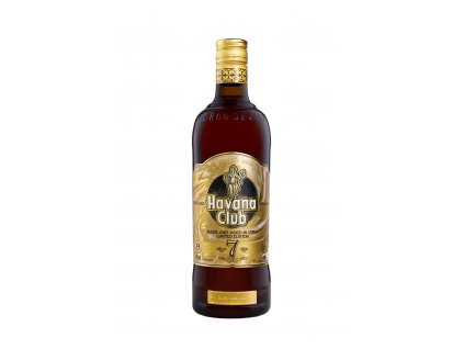 OriginalSizeJPEG HAVANA CLUB HC7 EOY23 LEB Gold Bottle Packshot Front PNG (1)