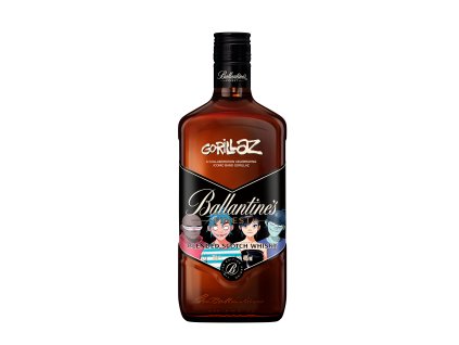 Ballantine's Finest Gorillaz 70cl Front White Background