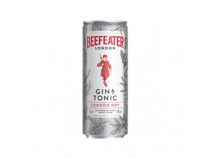 Beefeater gin tonic v plechovce