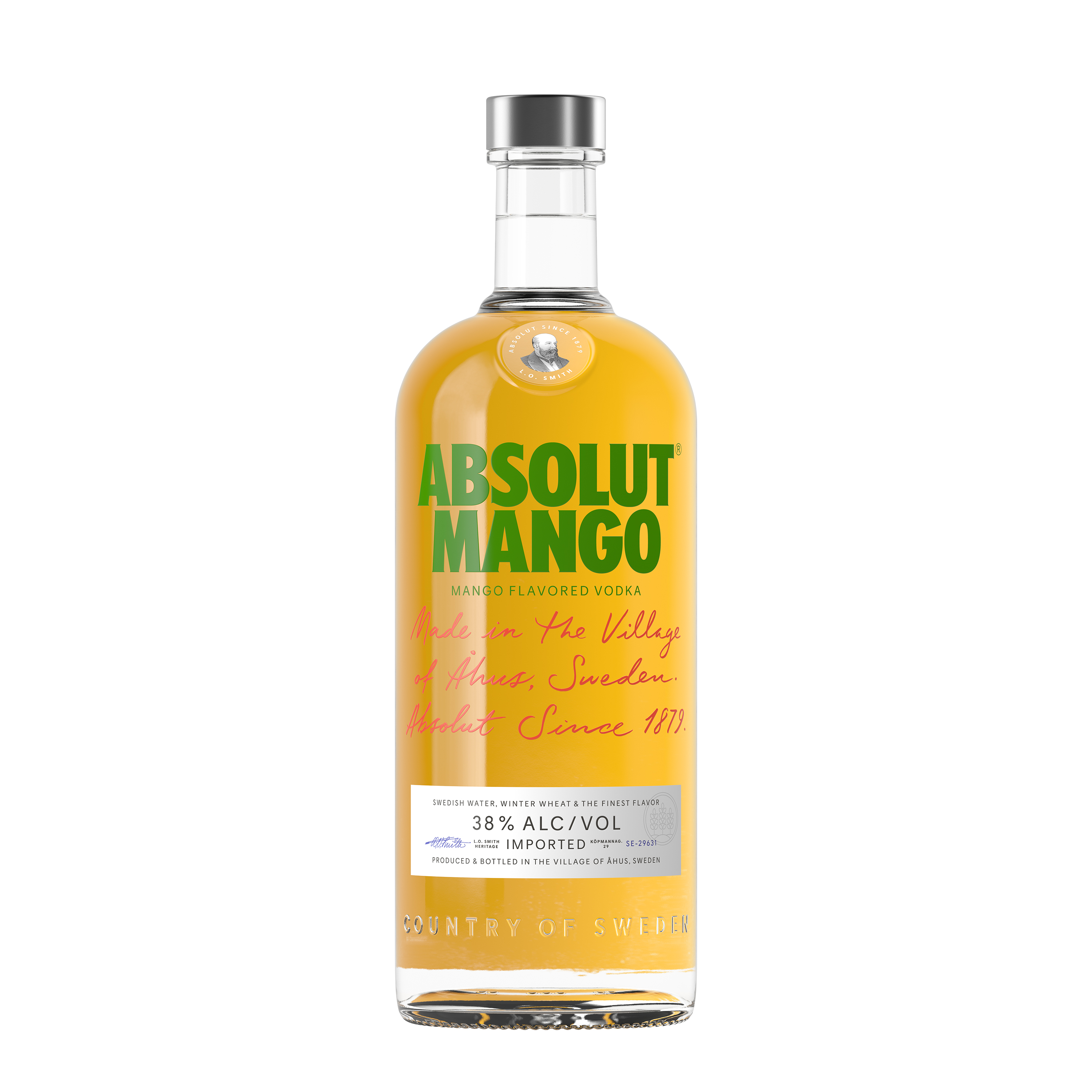 Absolut Mango 1l 38% (holá láhev)