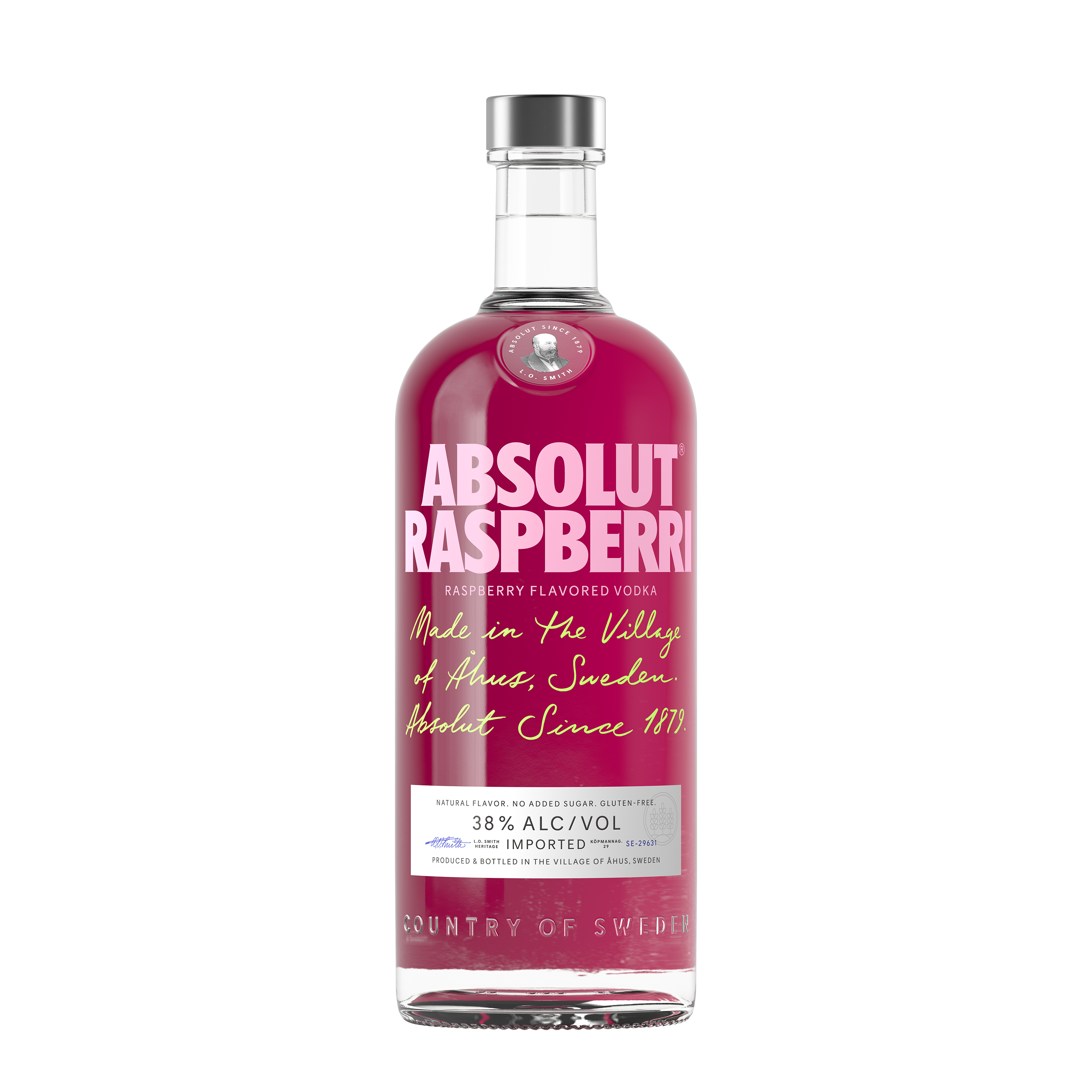 Absolut Raspberii 38 % 1 l
