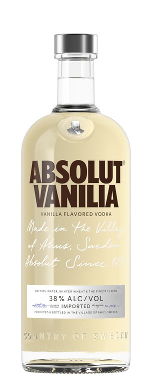 Absolut Vanilia 1l 38% (holá láhev)