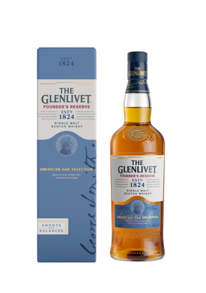 GLENLIVET FOUNDERS 40% 0,7l(karton)