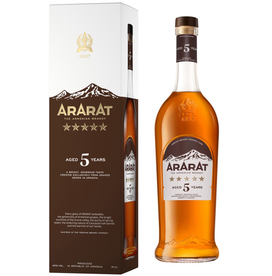 Ararat 5 yo 40 % 0,7 l