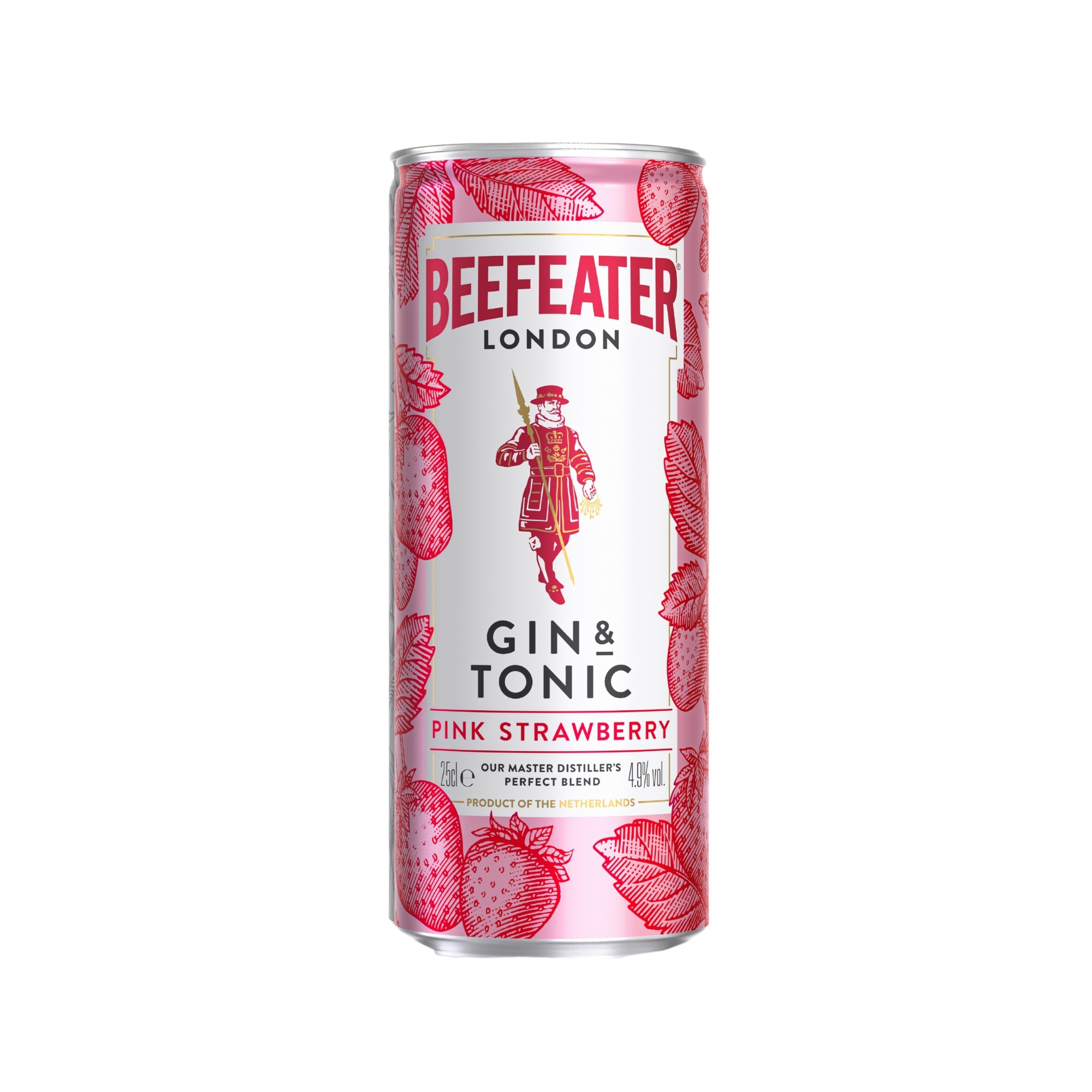 Beefeater Gin & Tonic Pink Strawberry 4,9% 0,25 l