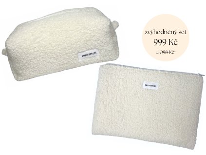 Zvýhodněný set | Teddy (krémově bílá)