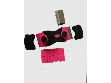 Oboustranná škrabka s náhradními břity - 20 ks