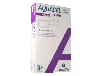 Aquacel foam hydrofiber adhesive