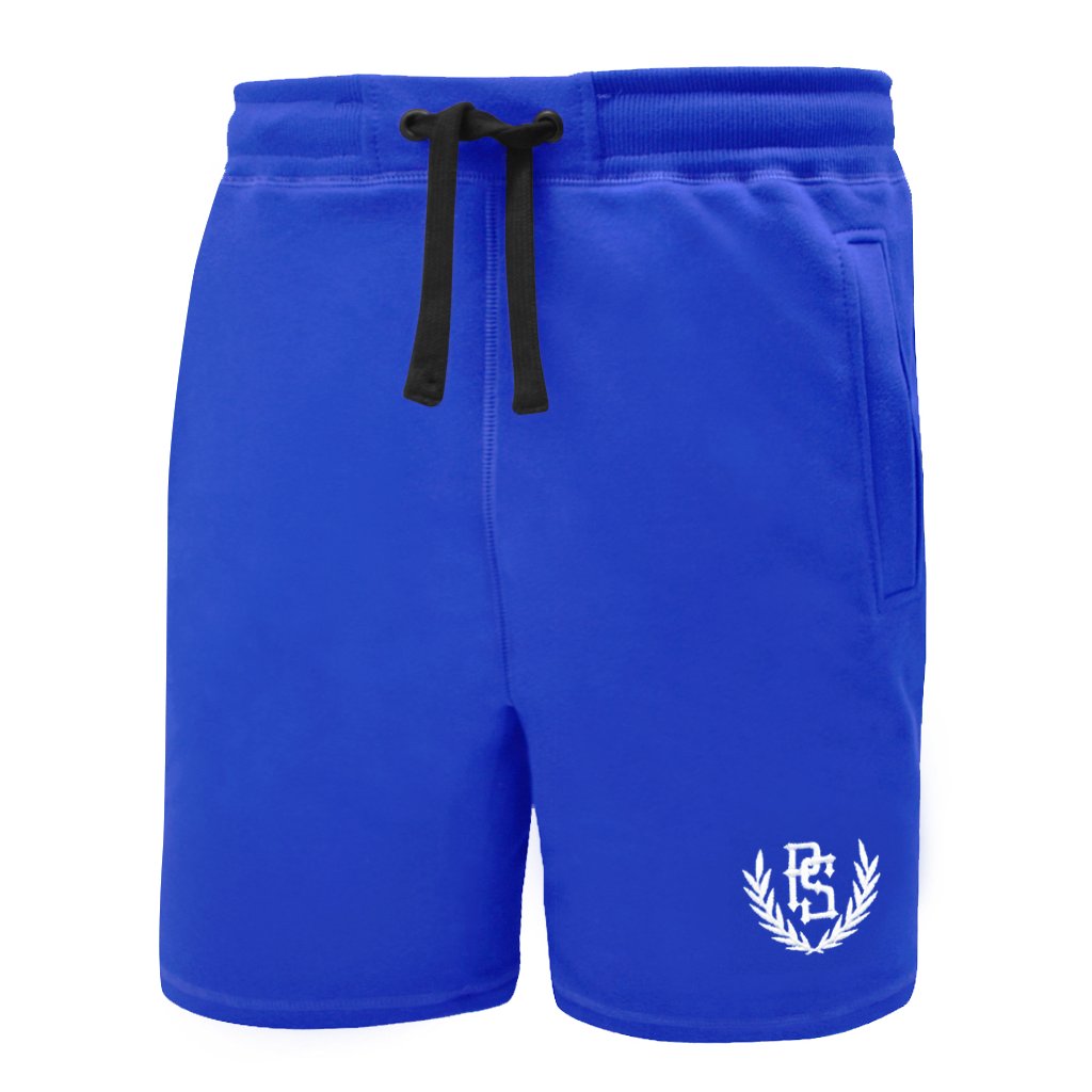 Bavlněné šortky Pretorian 'PS' - modré