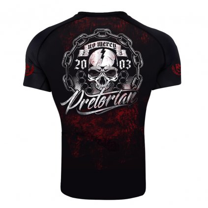 Rashguard s krátkým rukávem Pretorian "No Mercy"