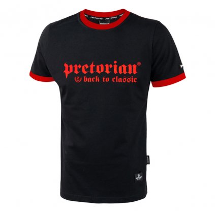 Černé tričko Pretorian "Back to classic"