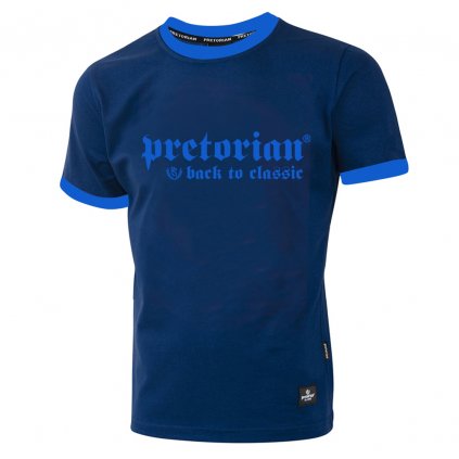 Tmavě modré tričko Pretorian "Back to classic"