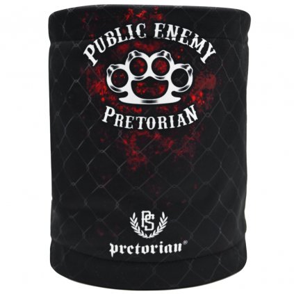 Hřejivý fleecový nákrčník "Public Enemy"