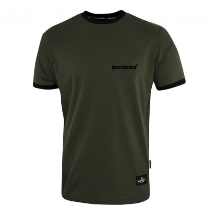Tričko Pretorian "Small Logo" - olivově zelené