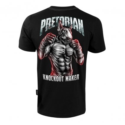 Černé tričko Pretorian "Knockout Maker"