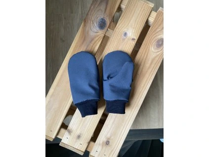 Softshellové rukavice s beránkem