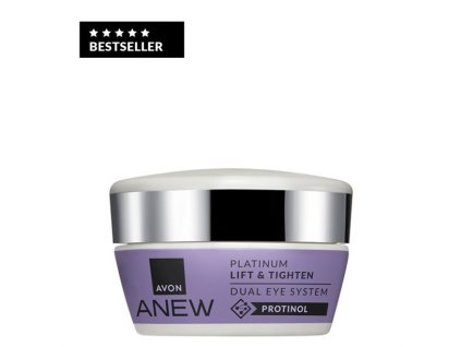 Avon Liftingová duální oční péče Anew Platinum s Protinolem