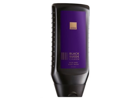 Avon Sprchový gel na tělo a vlasy Black Suede Charm