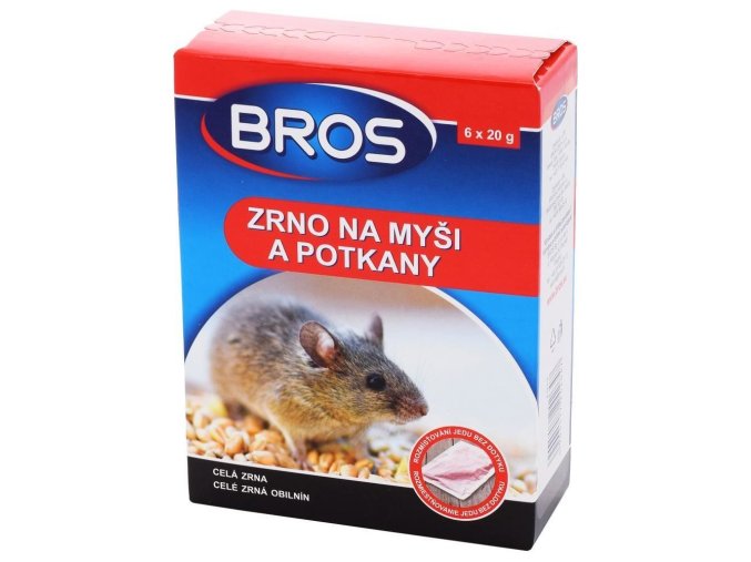 13689 bros zrno na mysi a potkany 120g 6x20g