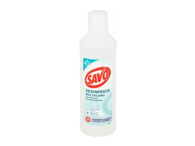 9905 savo antibakterialny cistic na podlahy bez chloru 1l