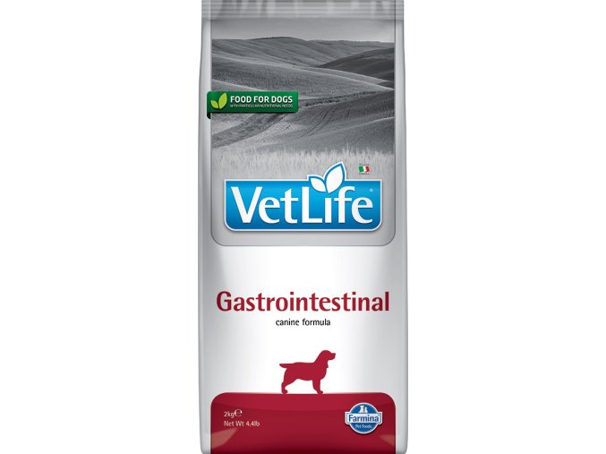 Farmina Vet Life canine 2kg GASTROINTESTINAL [3D Front]@web